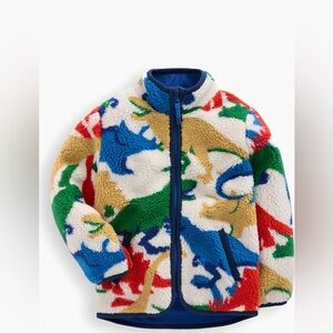 Mini Boden Dino Borg Fleece, Size 5-6, NWT